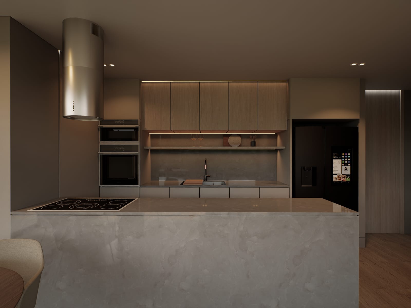 Cocina apartamento 3 habitaciones