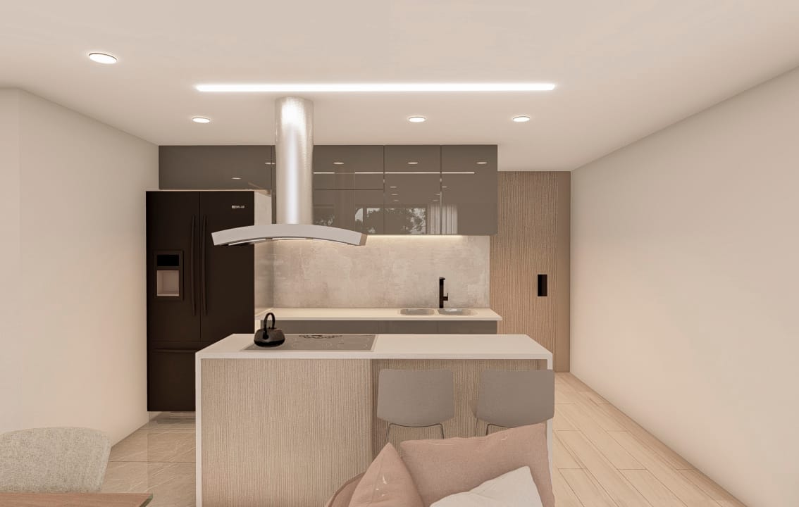 Cocina apartamento 3 habitaciones