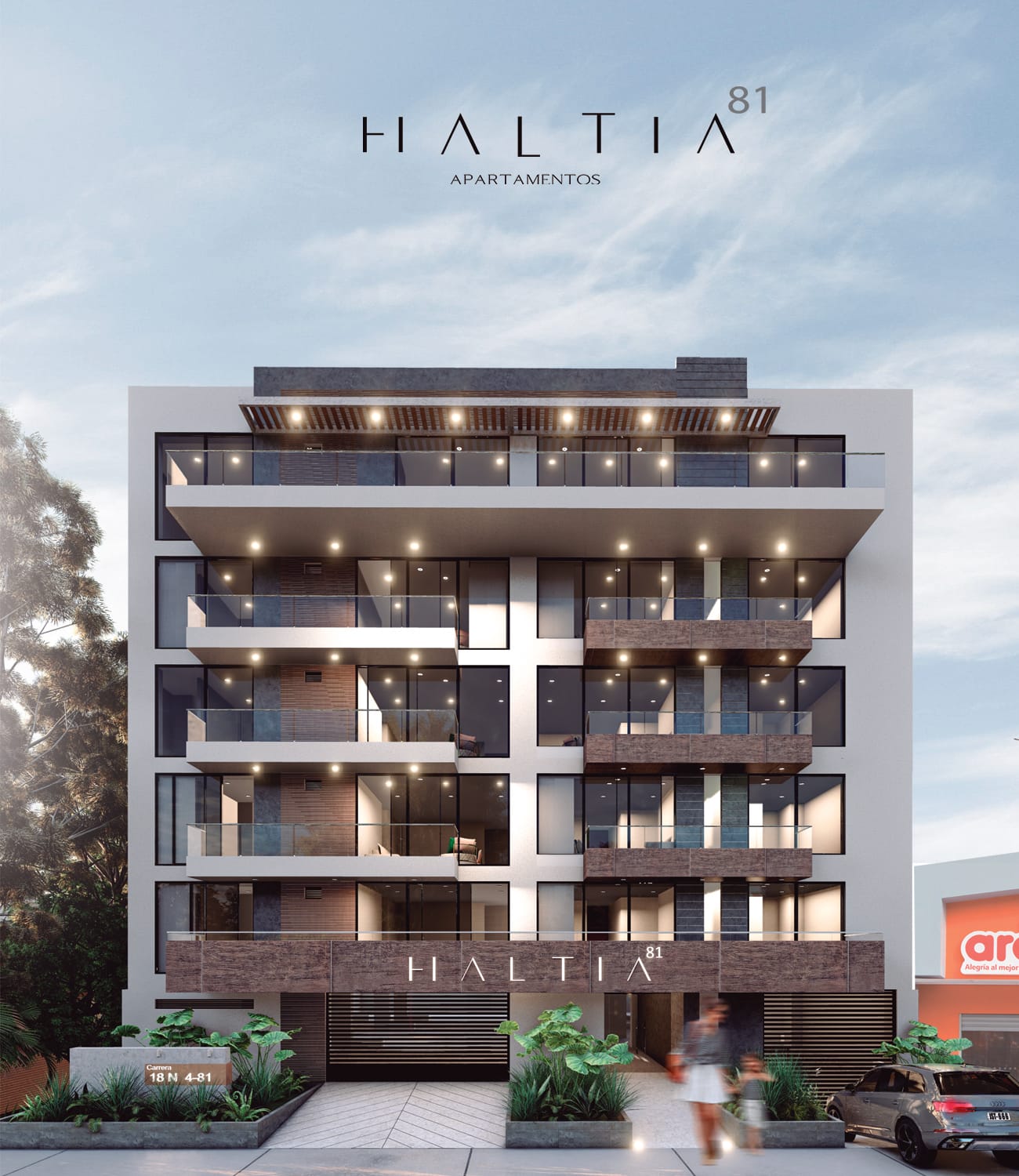 Fachada de Haltia 81
